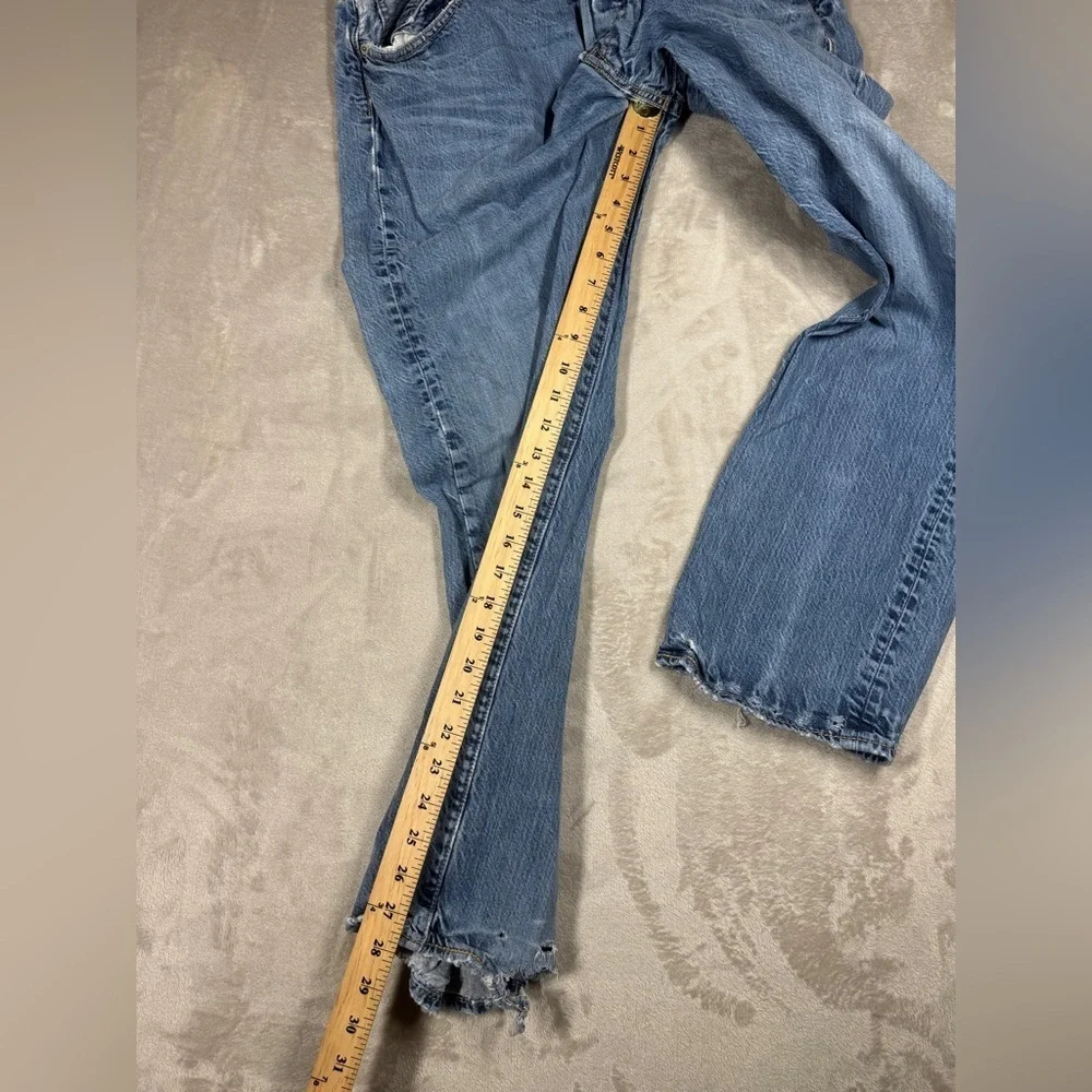 Levi’s Men’s 501 Original Fit Button Fly 100% Cotton Worn In Blue Jeans Size 38